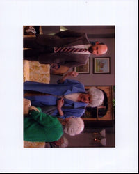 Golden Girls photo print featuring Don Lake, Bea Arthur, and Estelle Getty.