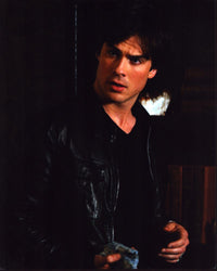 Ian Somerhalder Leather Jacket Photo Print from The Vampire Diaries