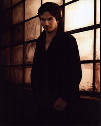 Ian Somerhalder Leaning Against Windows Photo Print
