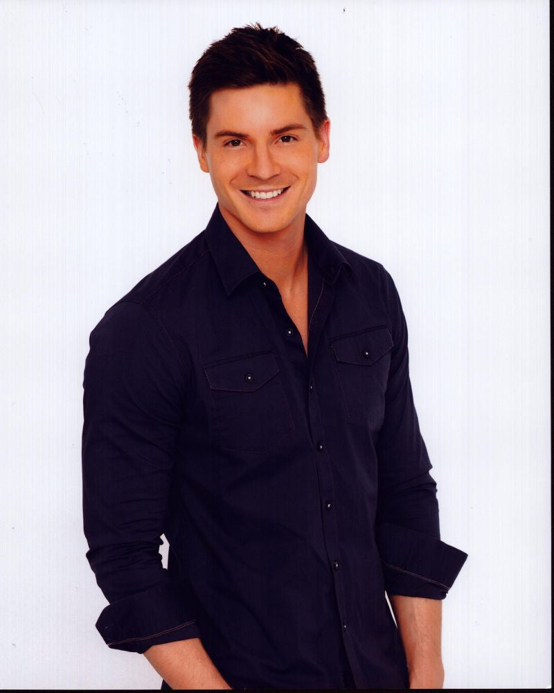 Robert Palmer Watkins Dark Blue Button Down Photo Print