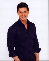Robert Palmer Watkins Dark Blue Button Down Photo Print