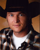 Blake Shelton Close-Up Photo Print in Plaid and Cowboy Hat