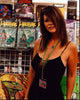 Max Wasa in Lace Up Top at Event Photo Print, stylish celebrity fashion.