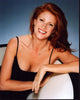 Angie Everhart in a white chair photo print