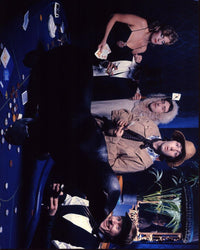 Paul McCartney and Wings Playing Poker Photo Print