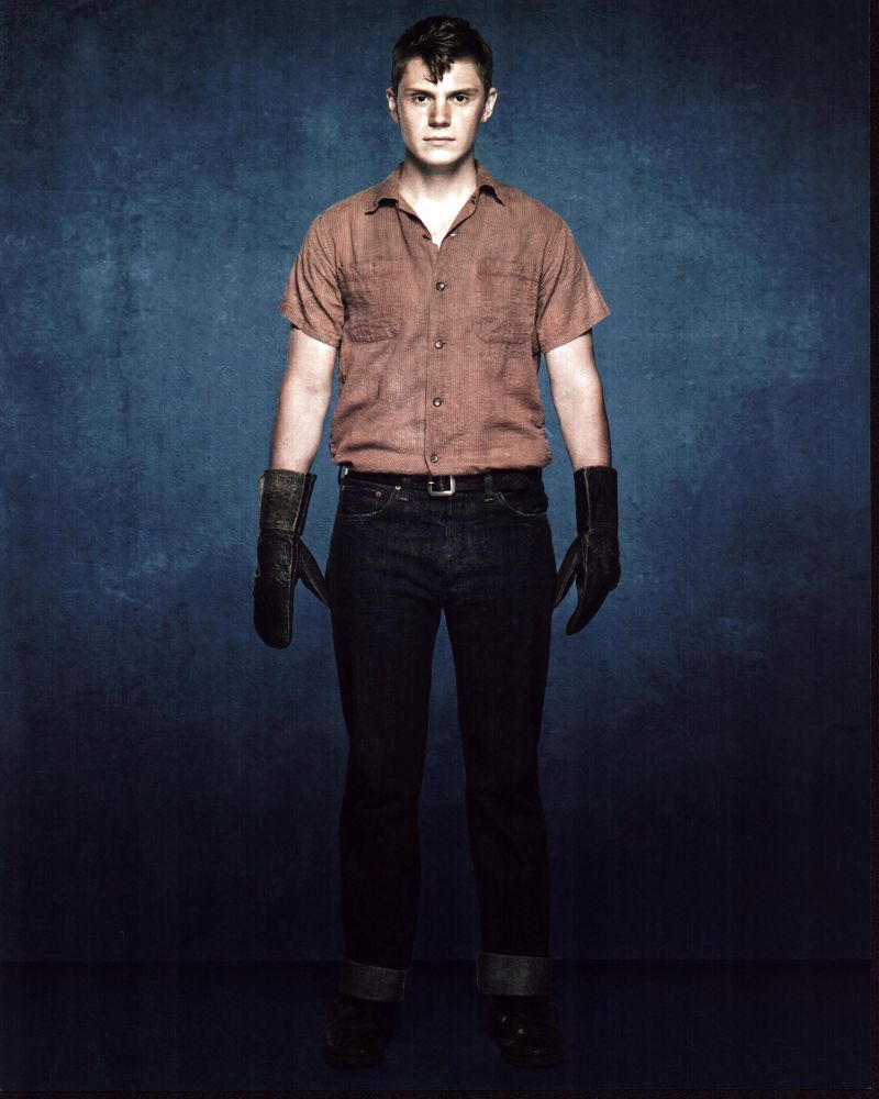 Evan Peters photo print from American Horror Story: Freak Show.