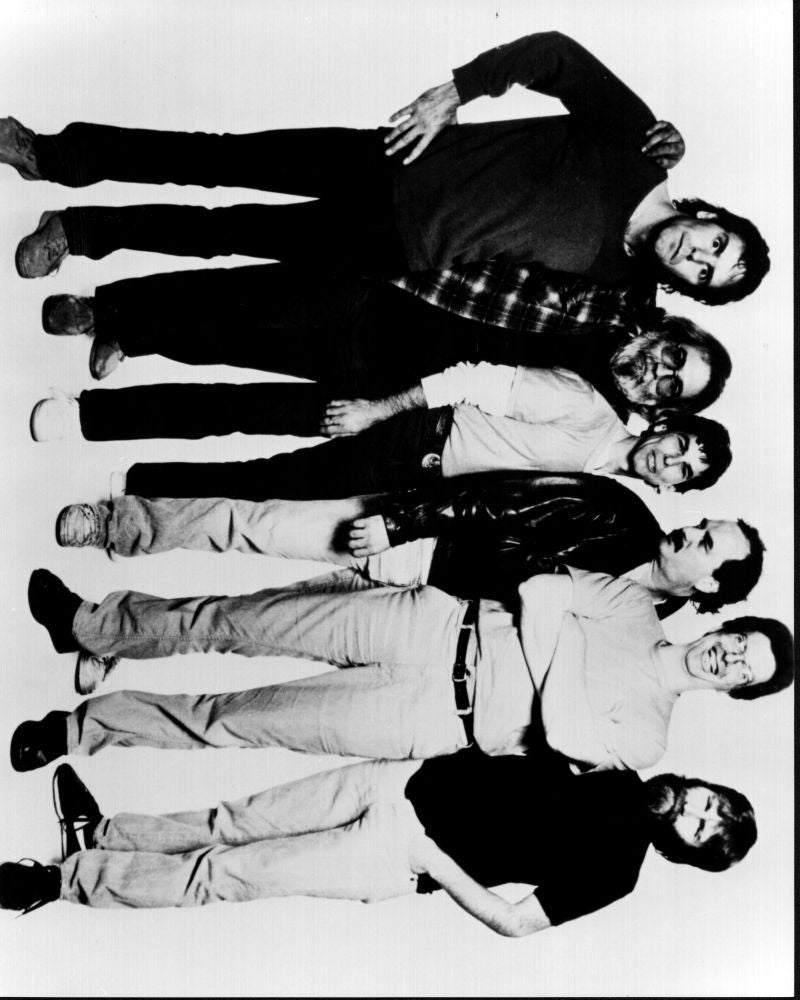 Grateful Dead Black and White Group Photo Print