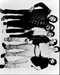 Grateful Dead Black and White Group Photo Print