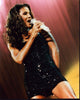 Toni Braxton Singing in Black Sequin Dress Photo Print