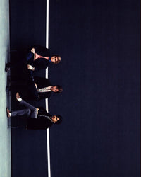 Dino, Desi & Billy Against Wall Photo Print showcasing a nostalgic moment.