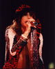 Steven Tyler Photo Print - Singing in Red and Black Bandana
