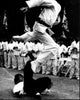 Robert Wall Jumping in Enter the Dragon Black and White Photo Print