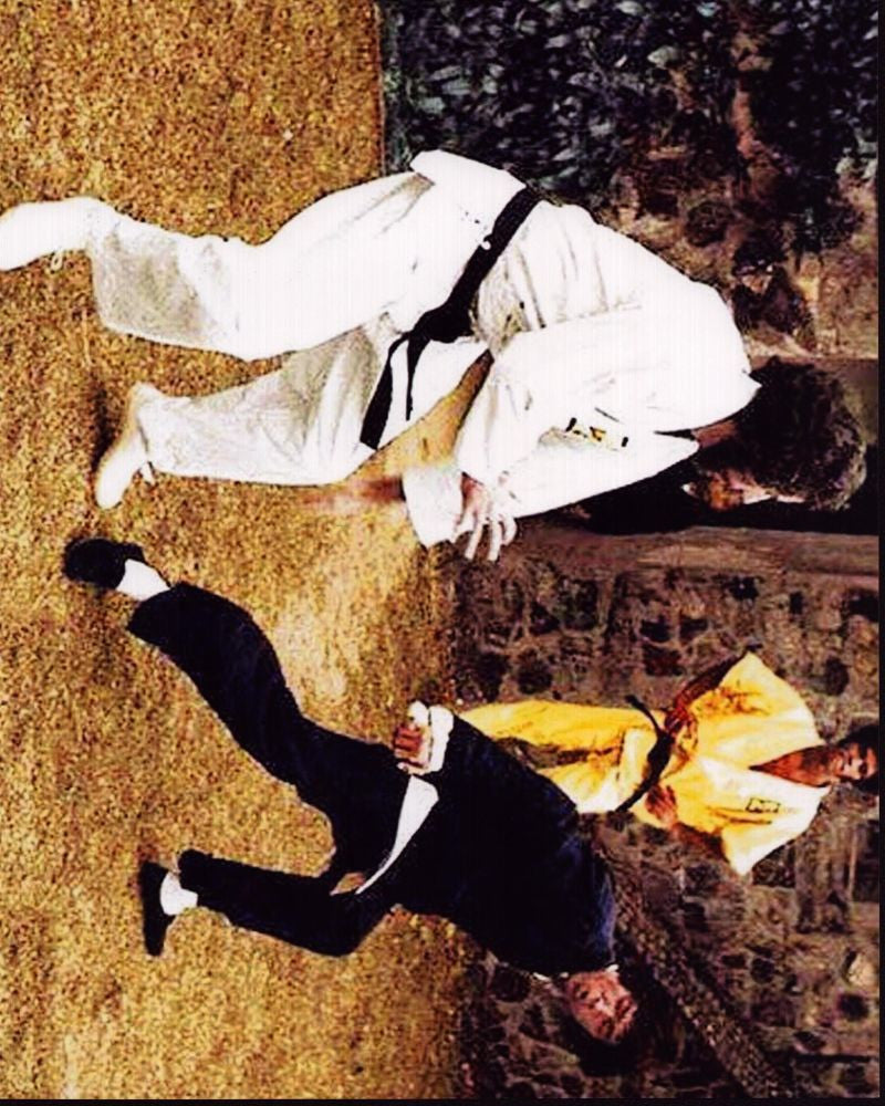 Robert Wall and Bruce Lee in Enter the Dragon Photo Print