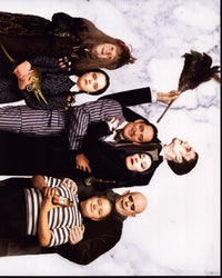 The Addams Family Group Photo Print - Classic Movie Art