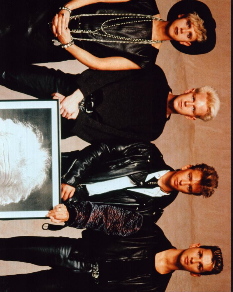 Depeche Mode In Black Leather Photo Print - Available Sizes