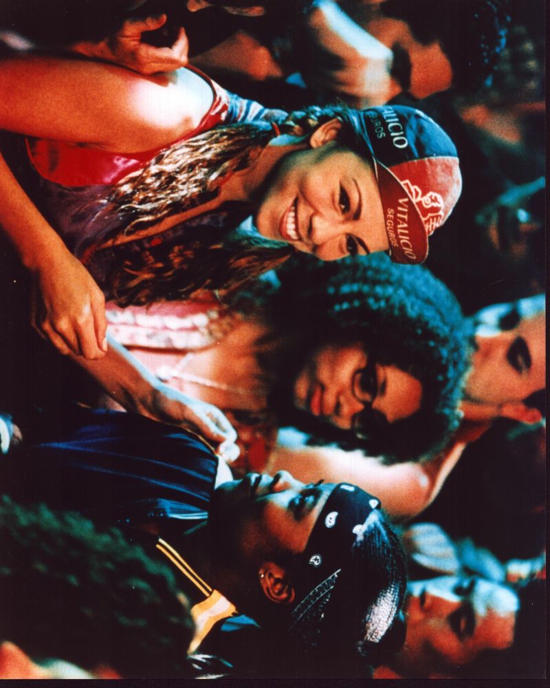 Mariah Carey and Da Brat Glitter Photo Print