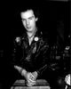 Sid Vicious Black and White Photo Print - Leather Jacket