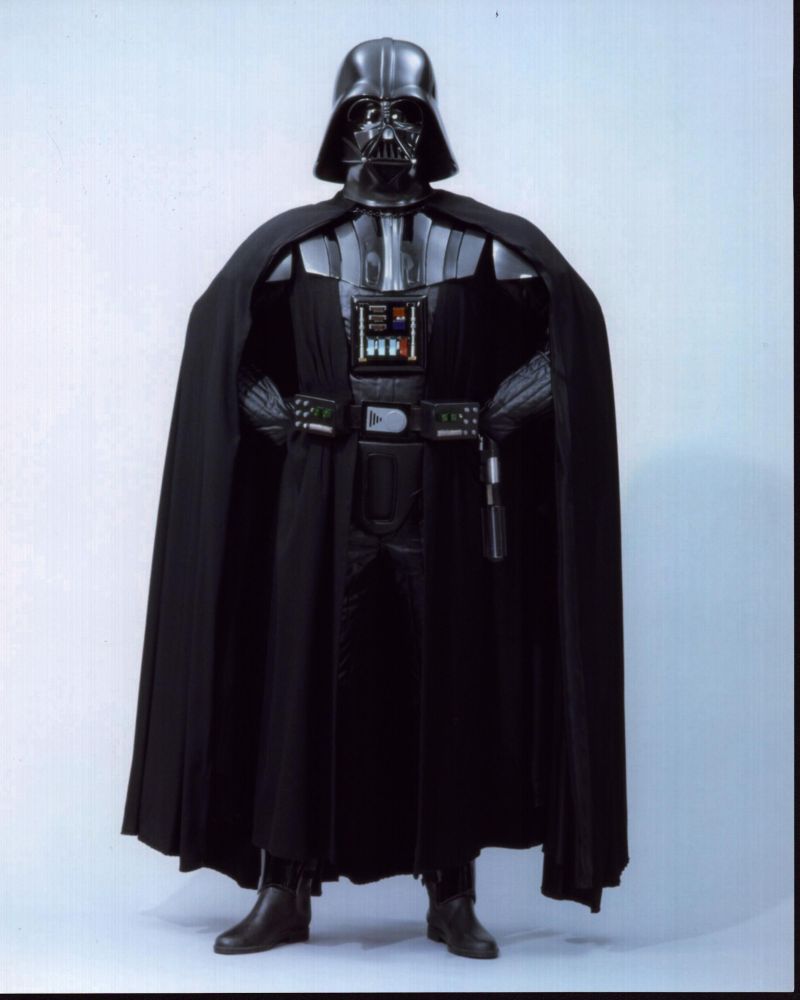 Darth Vader Photo Print with Hands on Hips - Iconic Star Wars Character