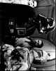 Billy Dee Williams with Darth Vader and Boba Fett Black and White Photo Print - Star Wars: Episode V - The Empire Strikes Back
