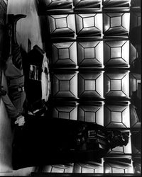 Black and white photo print of a soldier with Darth Vader in Star Wars: Episode V - The Empire Strikes Back.