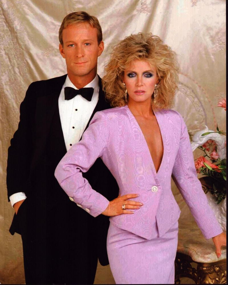 Ted Shackelford and Donna Mills Knots Landing Photo Print