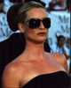 Nicollette Sheridan Stylish Photo Print in Strapless Top with Sunglasses