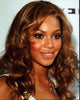 Beyonce Close-Up Photo Print in White Top and Necklaces