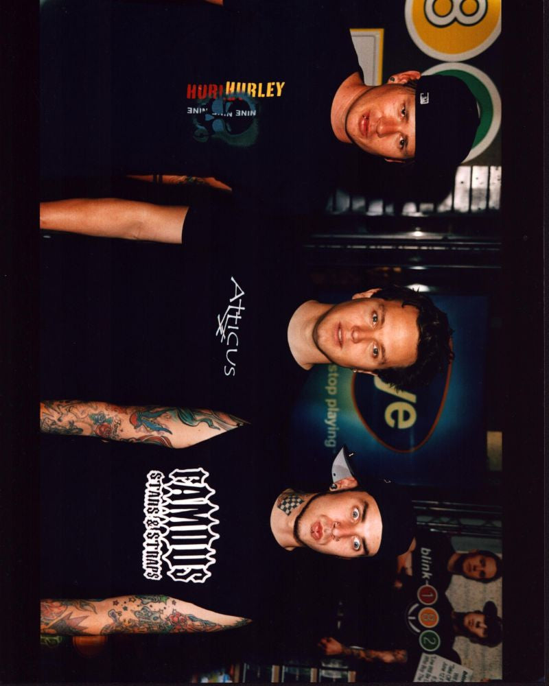 Blink 182 At Event Photo Print - Perfect for Fans and Collectors