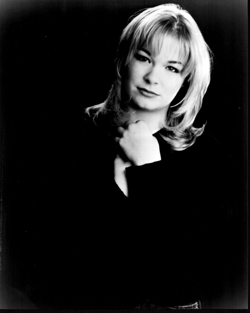 LeAnn Rimes Black and White Photo Print 8x10