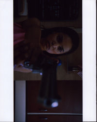 Nesta Cooper holding a gun in Heroes Reborn photo print.