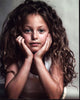 Sofia Rosinsky in white tank top with head in hands photo print.