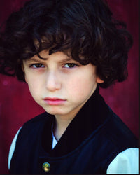 August Maturo black and white headshot photo print