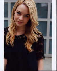 Hannah Kasulka in Black Lace Photo Print