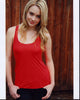 Hannah Kasulka in a red tank top photo print
