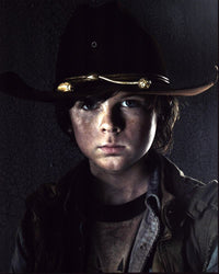 Chandler Riggs Photo Print Wearing Hat from The Walking Dead