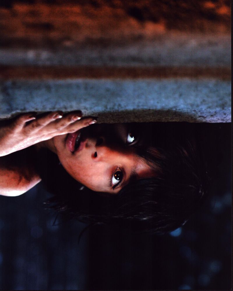 Neel Sethi looking around the corner in The Jungle Book photo print