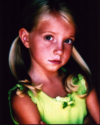 Madison Leisle headshot photo print in green top