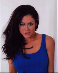 Jenna Chapple in blue tank top photo print
