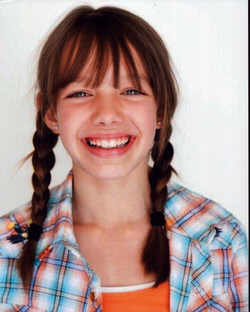 Sadie Calvano Braid and Plaid Shirt Photo Print
