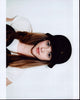 Mckaley Miller headshot in black bucket hat photo print