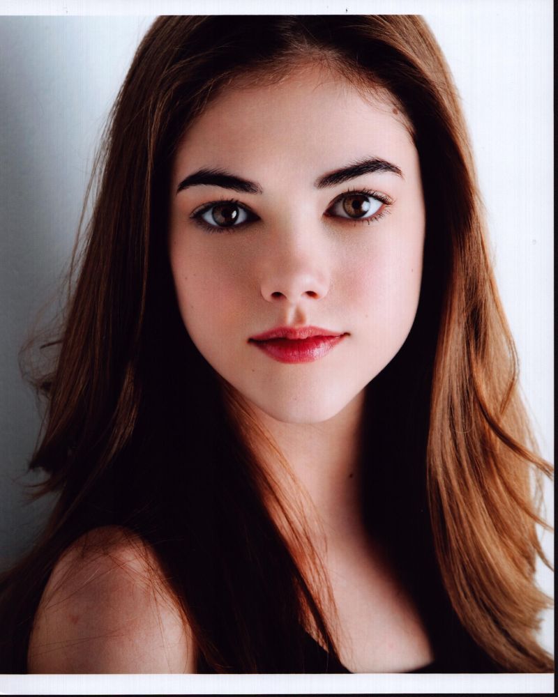 Mckaley Miller headshot close-up photo print
