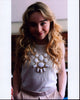 Sabrina Carpenter Photo Print with White Shirt and Necklace