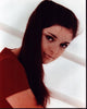 Angela Cartwright looking over shoulder in red top photo print