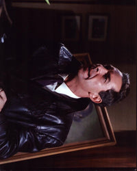 Martin Landau wearing a leather jacket in The Twilight Zone photo print