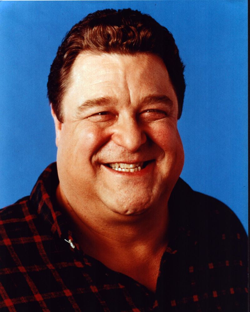 John Goodman Smiling in Red Flannel Photo Print