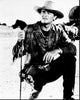 John Wayne On Set of Red River Black and White Photo Print