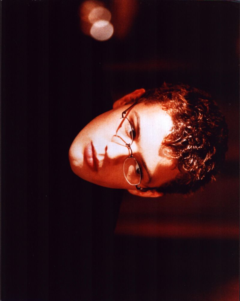 Ryan Phillippe wearing glasses in Cruel Intentions photo print.