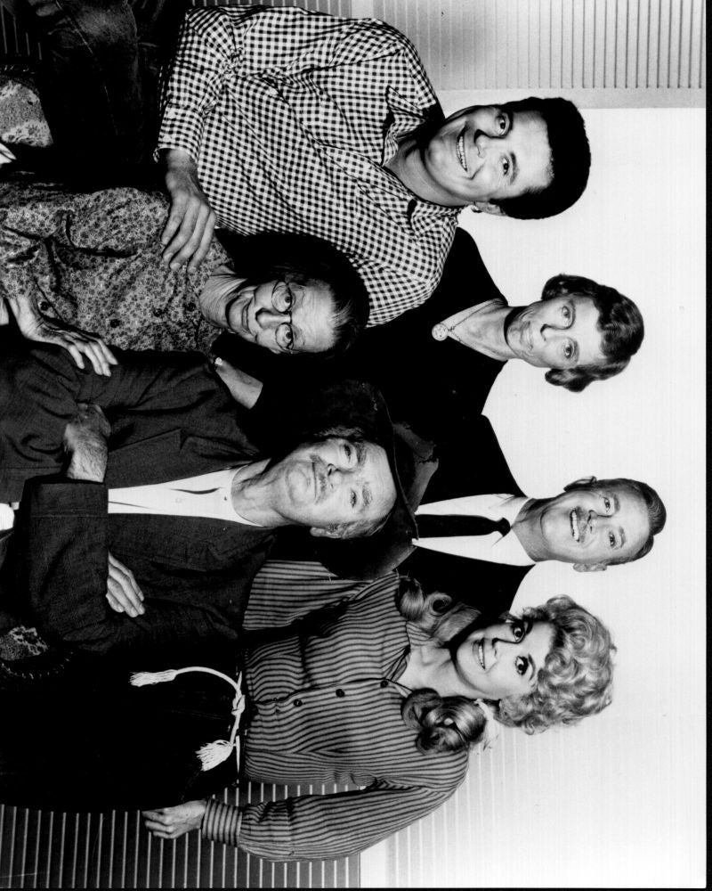 The Beverly Hillbillies Group Black and White Photo Print
