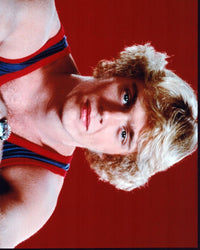 John Schneider in red and blue tank top photo print.