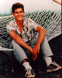Joshua Jackson Relaxing in Hammock Photo Print